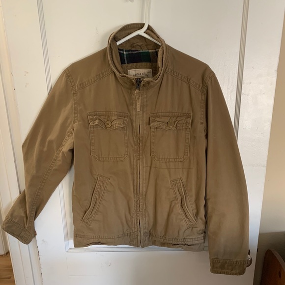 american eagle khaki jacket